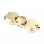 Wholesale Dual Aluminum Fidget Spinner Stress Reducer Toy for ADHD and Autism Adult, Child (Gold)